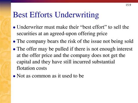 Best Efforts: Underwriting Definition With Example .